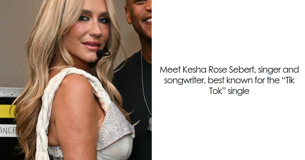 Kesha: Bio And Career Highlights