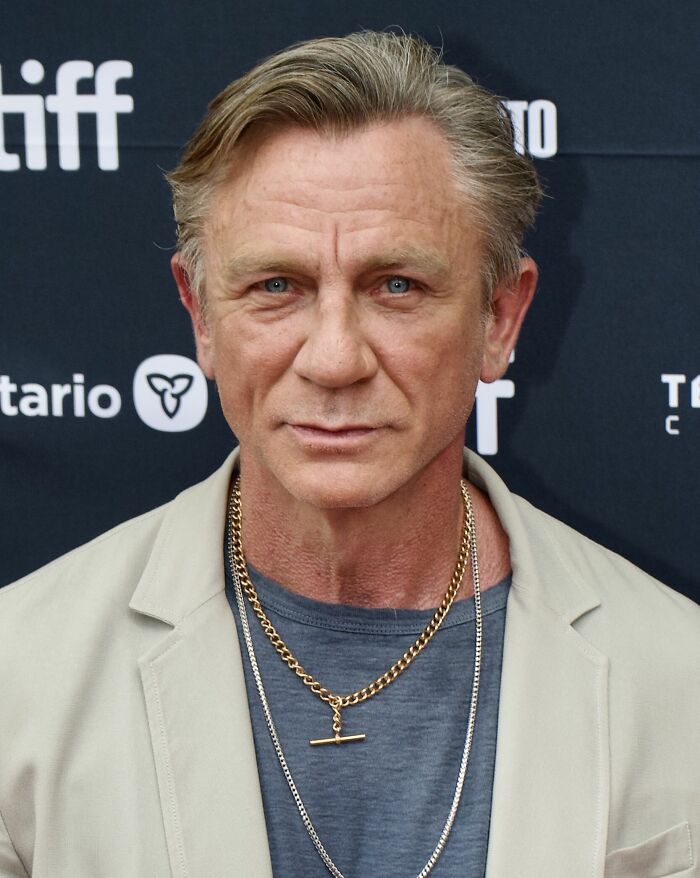 English Actor and Producer Daniel Craig, 58