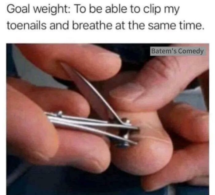 Close-up of an older person's hands clipping toenails, illustrating relatable Gen X nostalgia and everyday challenges.