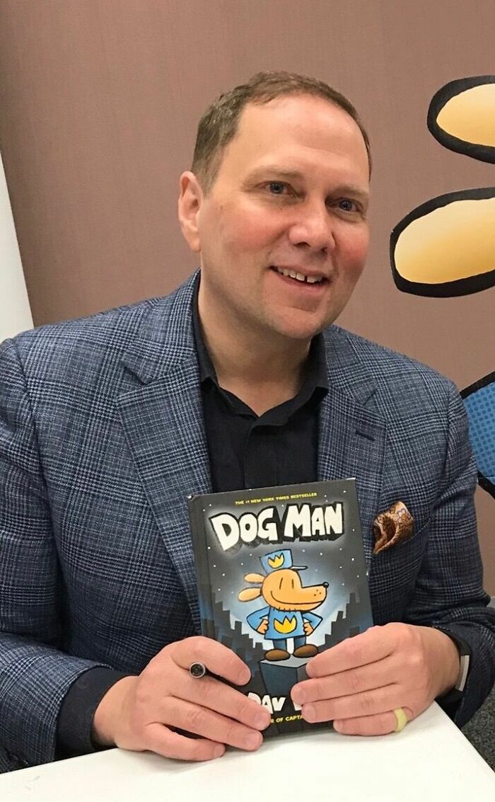 American Author and Illustrator Dav Pilkey, 60