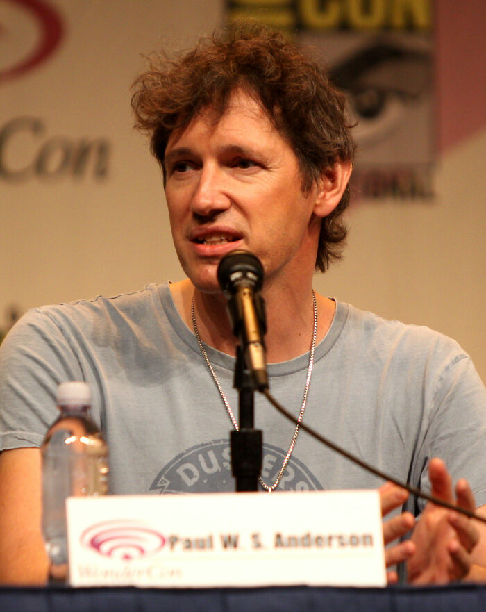 English Director, Producer, and Screenwriter Paul W. S. Anderson, 61