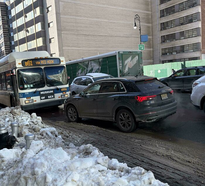 A Little White Stuff And We All Forget How To Drive