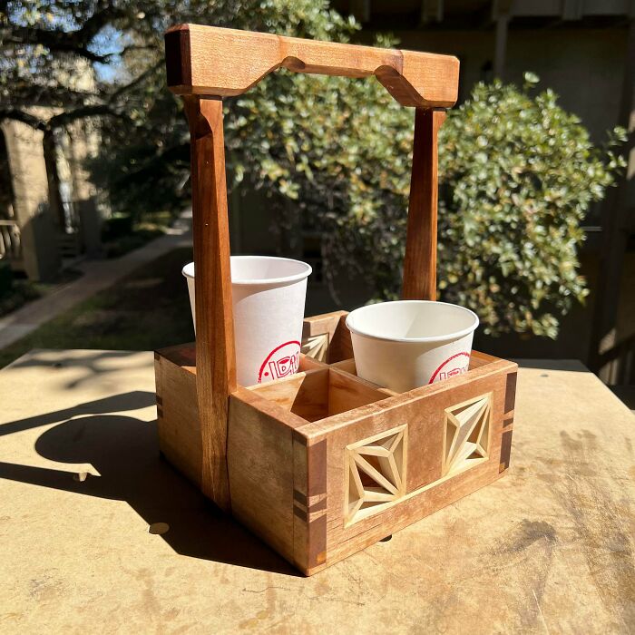 I Made A Drink Carrier