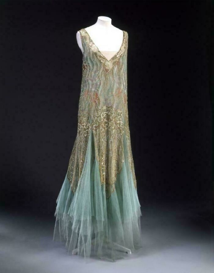 Evening Dress By House Of Worth, 1928-29