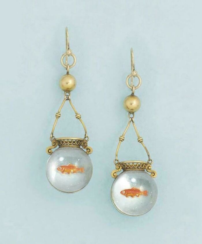 Guys! Those Earrings Are From 1870s!