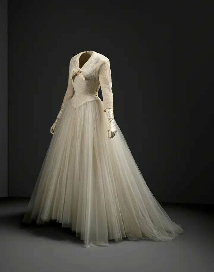 Wedding Dress By Cristobal Balenciaga, 1954