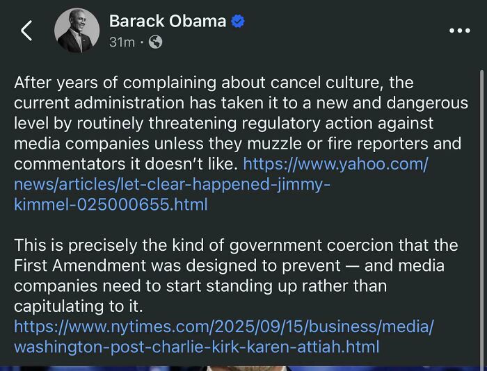 Screenshot of a Barack Obama tweet on cancel culture. Learn something new from Black Twitter tweets.