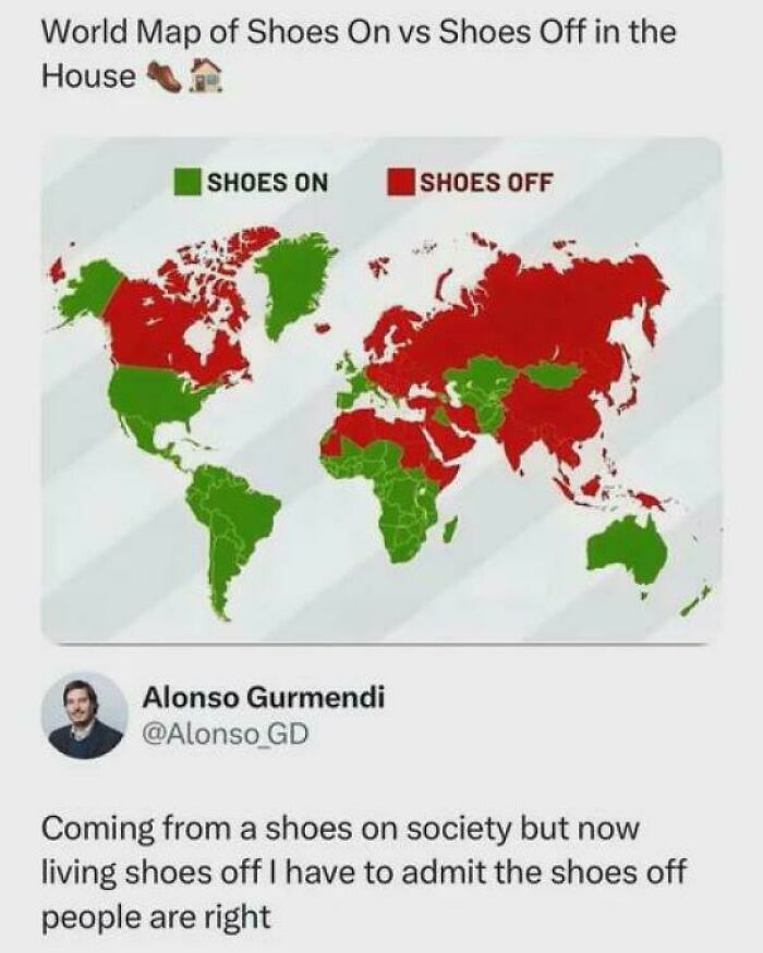 Shoes On Or Shoes Off?