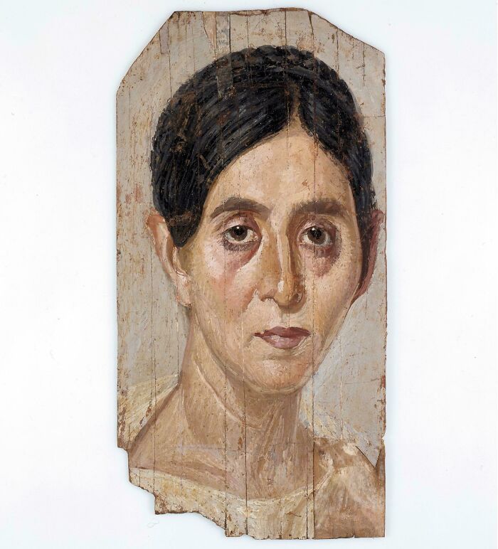 Ancient painted portrait on wood panel reveals historic art discoveries