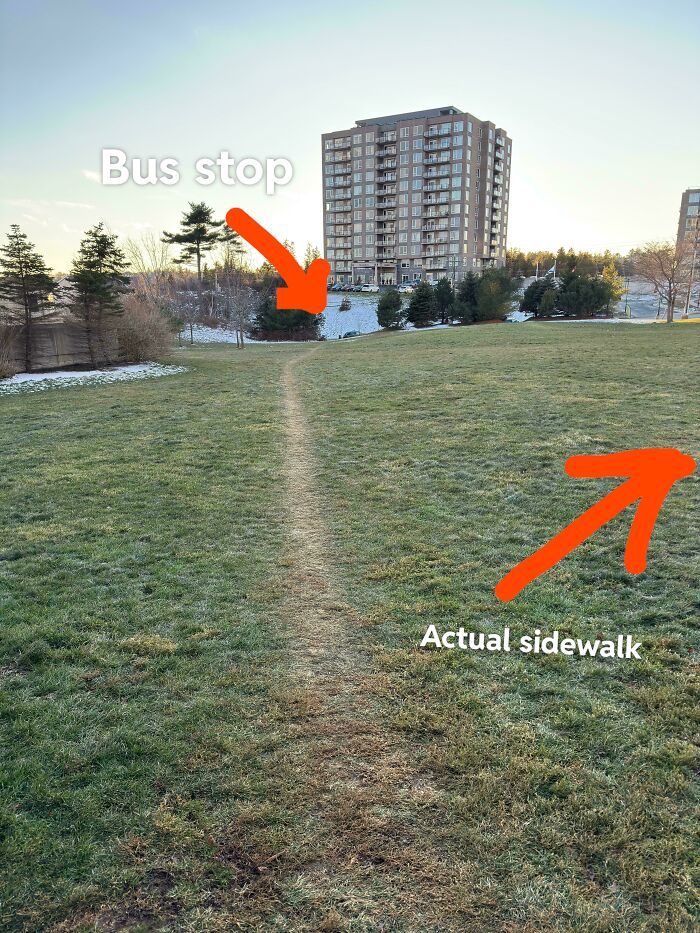 My Apartment Complex Doesn’t Have An Easy Way To Get To The Bus