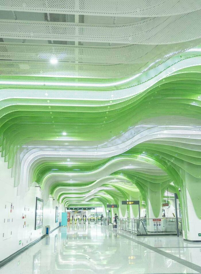 Chengdu Metro Station, China