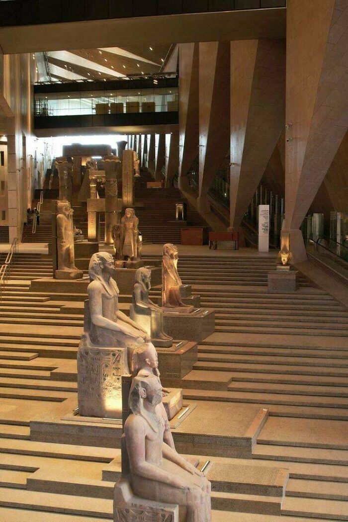 A Look Inside The Grand Egyptian Museum