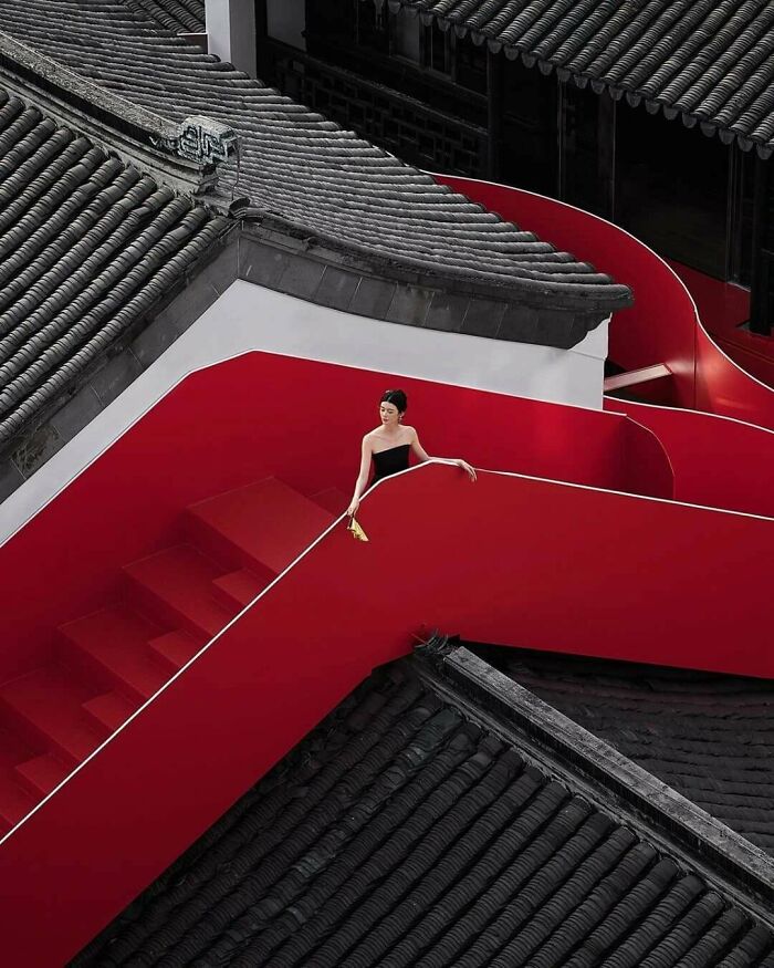 Red Lobster: Dayi Design Revives Historic Nanjing Site With Sinuous Outdoor Staircase