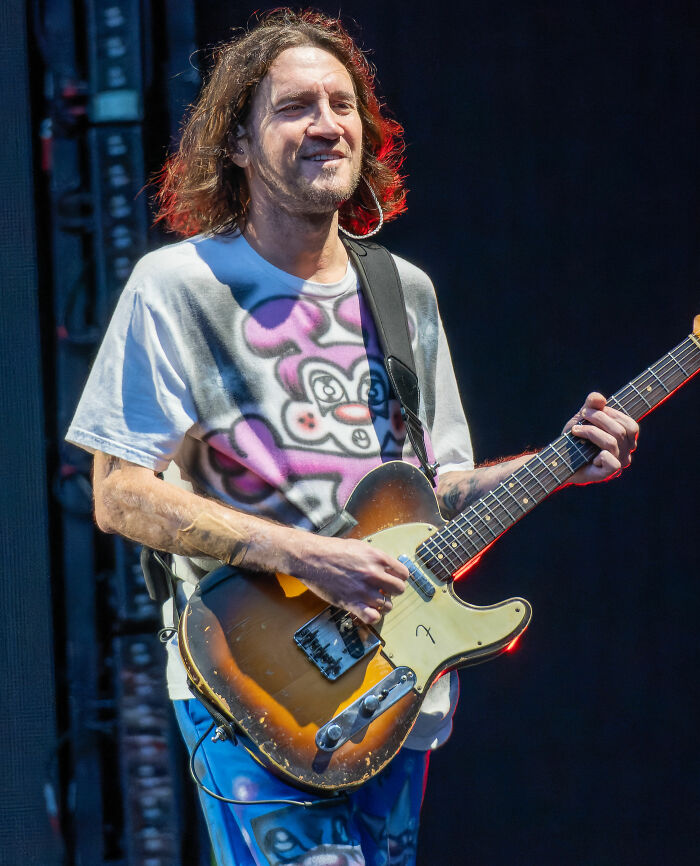 American Singer-Songwriter, Guitarist, and Producer John Frusciante, 56