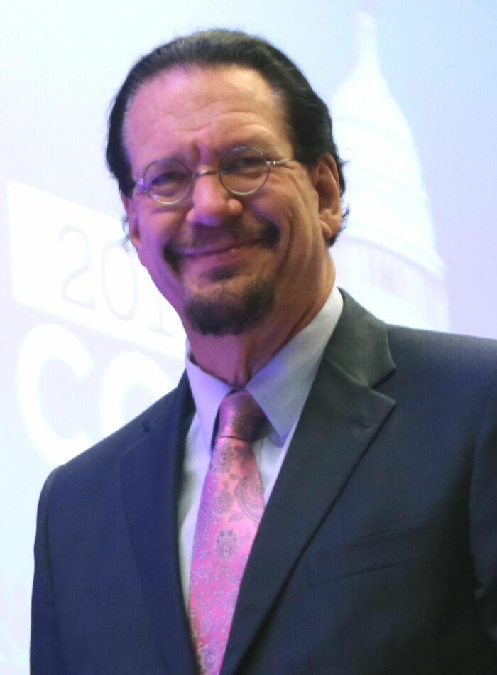 American Magician, Actor, and Author Penn Jillette, 71