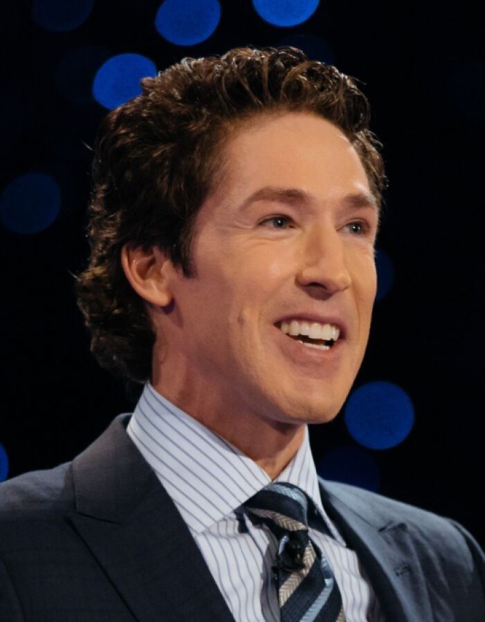 American Pastor, Author, and Television Host Joel Osteen, 63