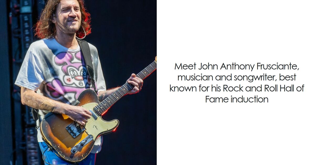 John Frusciante: Bio And Career Highlights | Bored Panda