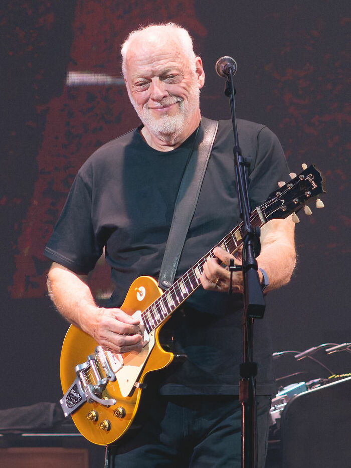 Singer and Guitarist David Gilmour, 80