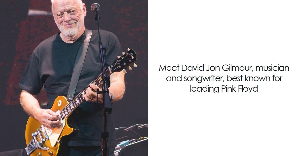 David Gilmour: Bio And Career Highlights