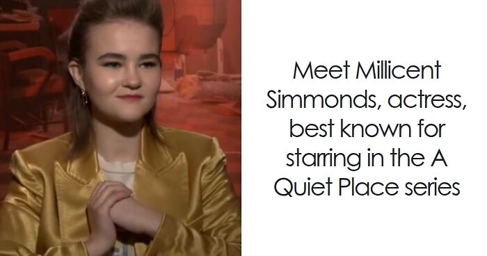Millicent Simmonds: Bio And Career Highlights