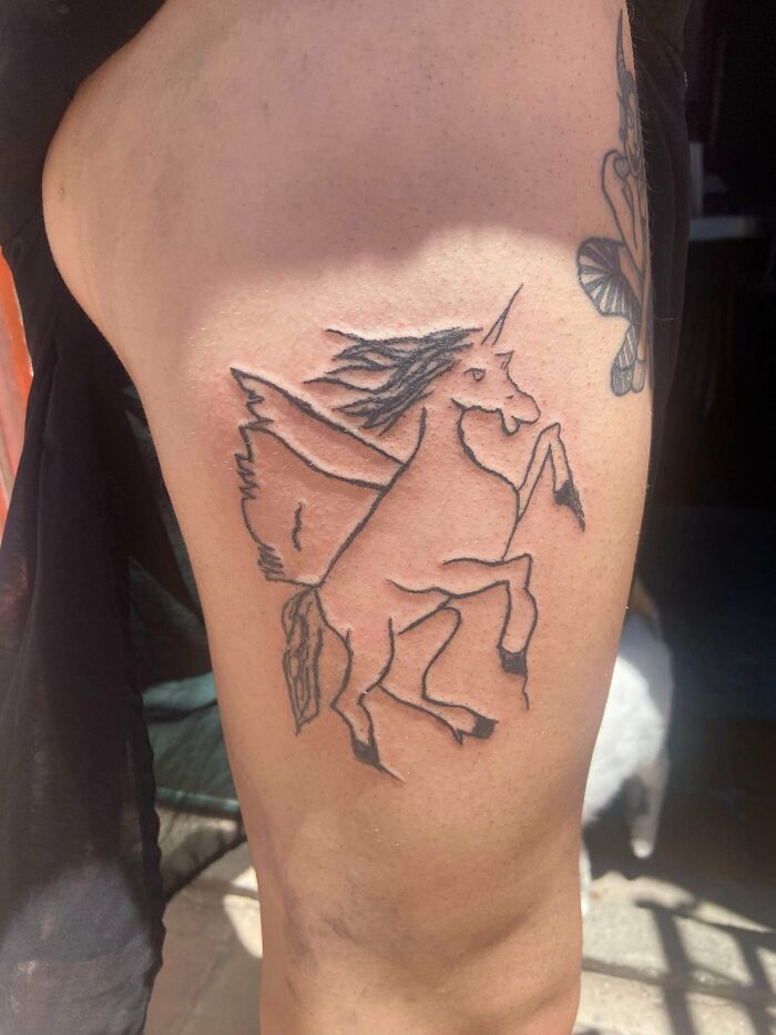 A Weird Tattoo I Saw