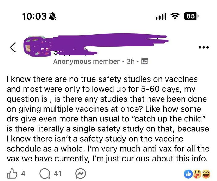 Parent questions safety of multiple vaccines and vaccine schedule