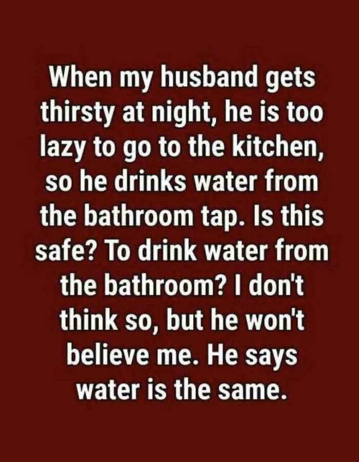 Text discussing safety of drinking water from bathroom tap