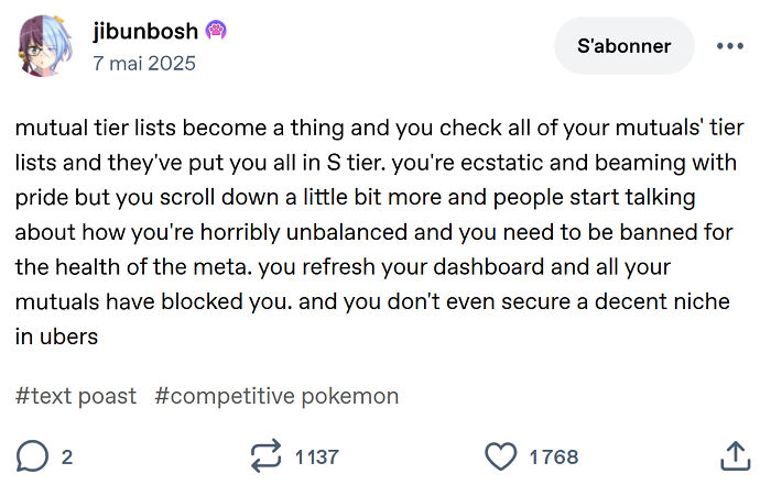 Tumblr Posts about a competitive Pokemon player getting banned, creating internet chaos.
