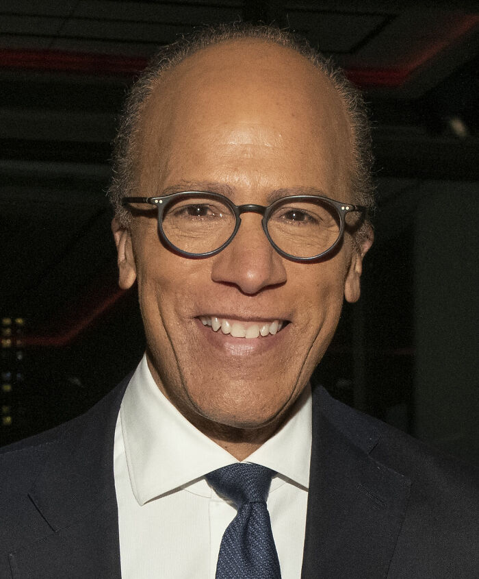 Journalist Lester Holt, 67