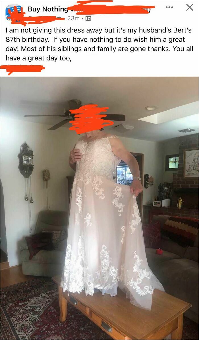 This Elderly Woman Posted This In My Local Buy Nothing Group