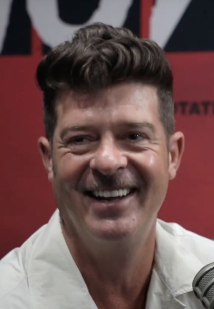American Singer, Songwriter, and Record Producer Robin Thicke, 49