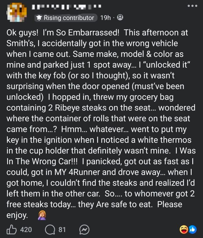 This Story From A Local Community Facebook Page Is Amazing