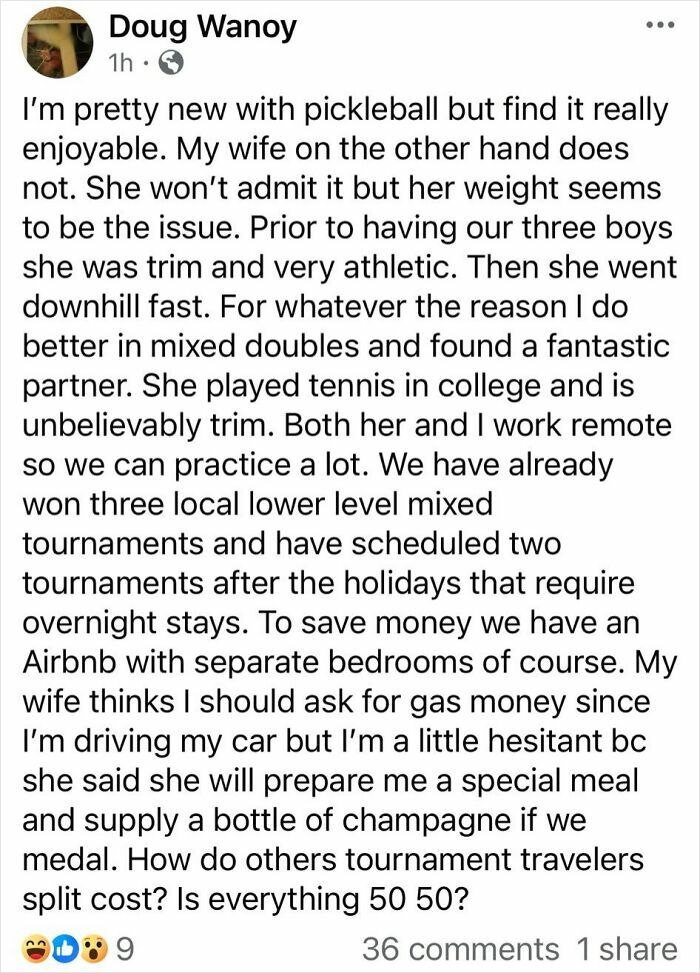 Posted On The Facebook Group Pickleball For Beginners, That’s Heating Up, But Not Getting Real Help