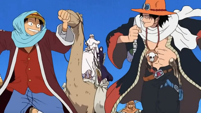 One Piece anime characters in action with vibrant colors, ideal for fans who finished One Piece Season 2 content.