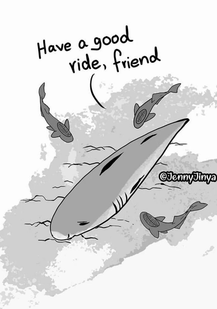 Artist Who Made People Cry With Her Grim Reaper Animal Comics Is Back With New Tearjerkers (7 Stories)