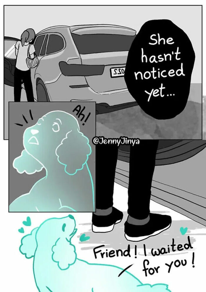 Artist Who Made People Cry With Her Grim Reaper Animal Comics Is Back With New Tearjerkers (7 Stories)