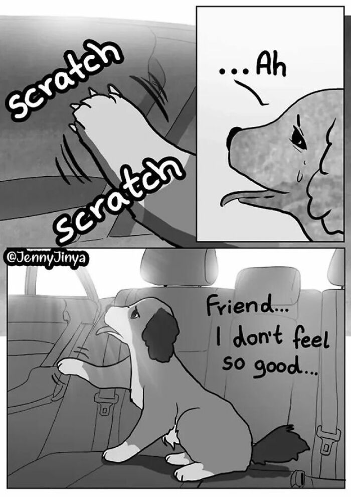 Artist Who Made People Cry With Her Grim Reaper Animal Comics Is Back With New Tearjerkers (7 Stories)