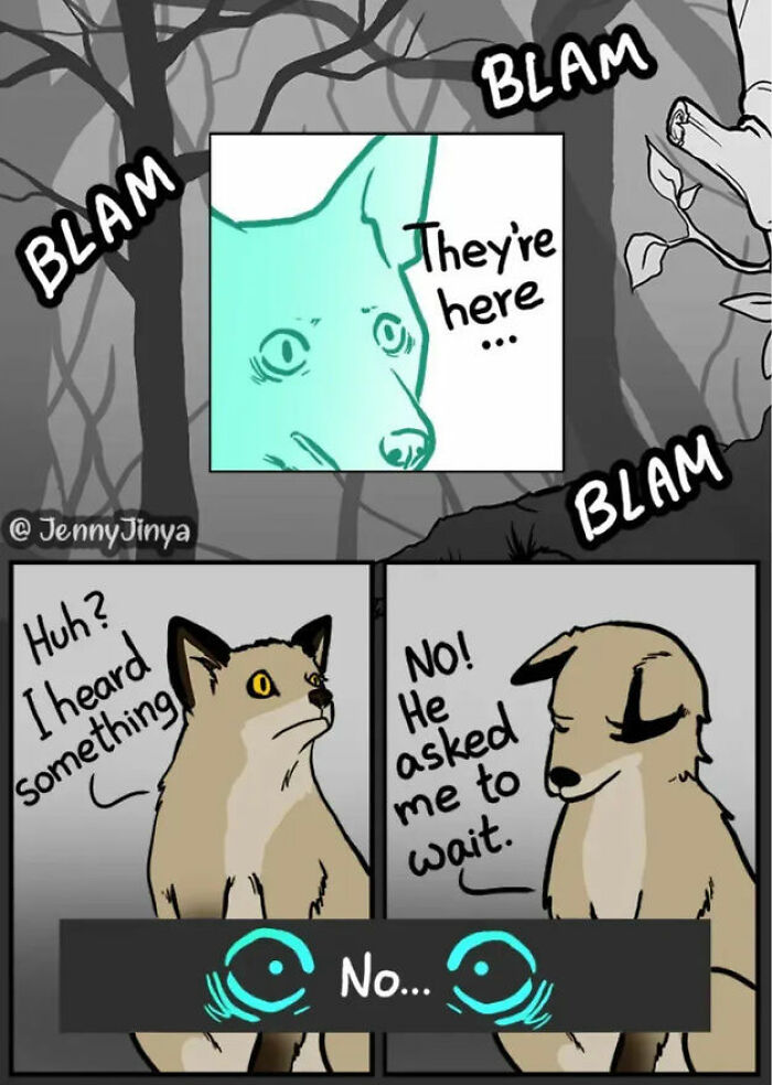 Artist Who Made People Cry With Her Grim Reaper Animal Comics Is Back With New Tearjerkers (7 Stories)