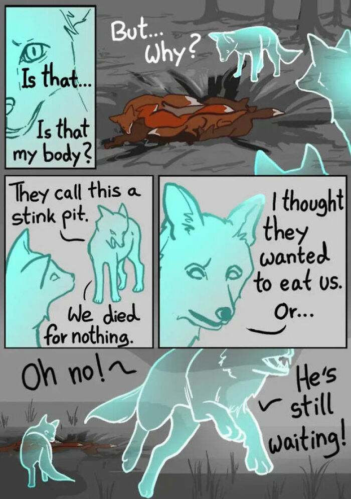 Artist Who Made People Cry With Her Grim Reaper Animal Comics Is Back With New Tearjerkers (7 Stories)