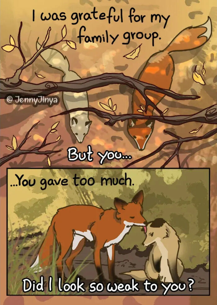 Artist Who Made People Cry With Her Grim Reaper Animal Comics Is Back With New Tearjerkers (7 Stories)