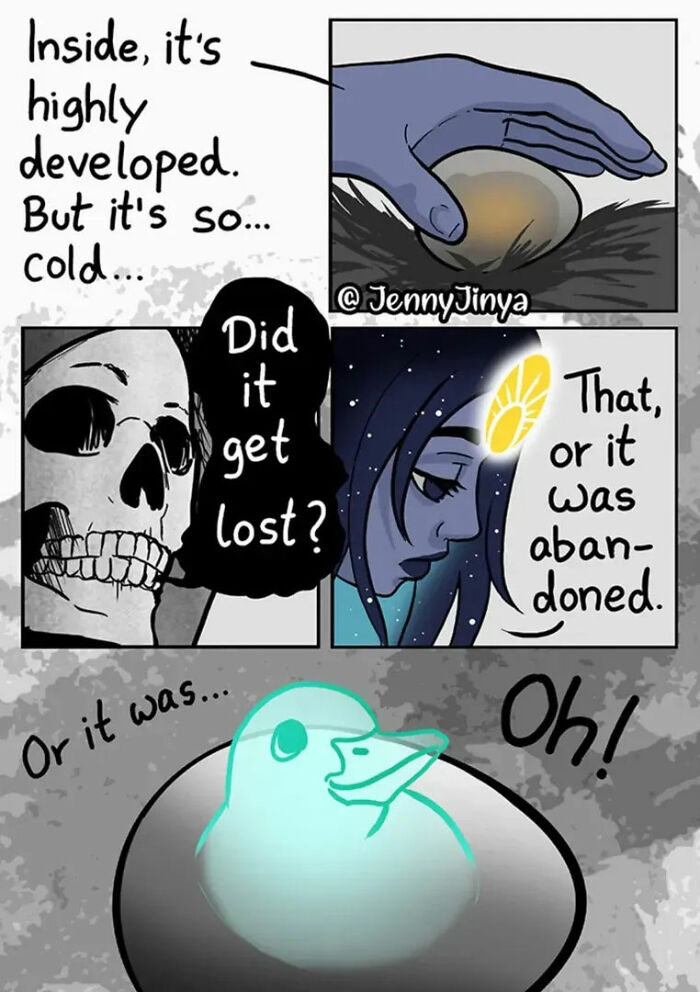 Artist Who Made People Cry With Her Grim Reaper Animal Comics Is Back With New Tearjerkers (7 Stories)