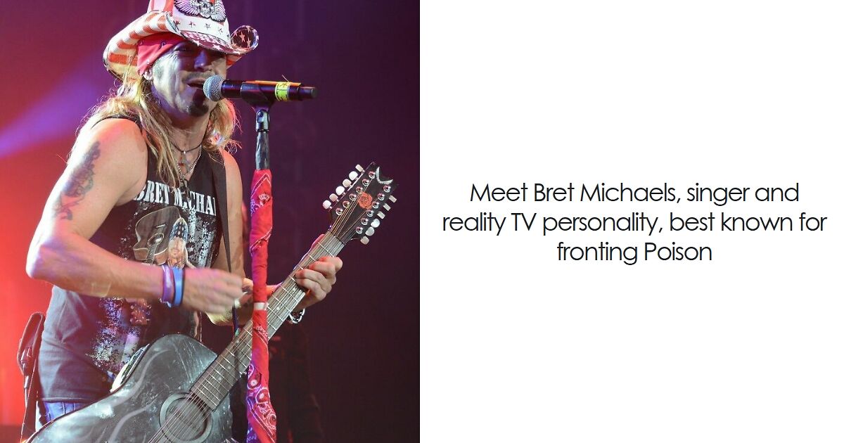 Bret Michaels: Bio And Career Highlights | Bored Panda