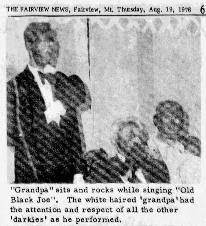 Vintage black and white newspaper photo showing a formal gathering with men in suits from a bizarre throwback moment.