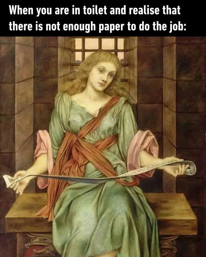 This Instagram Page Turns Classical Paintings Into Hilarious Memes, And They’re Way Too Relatable (+40 Pics)