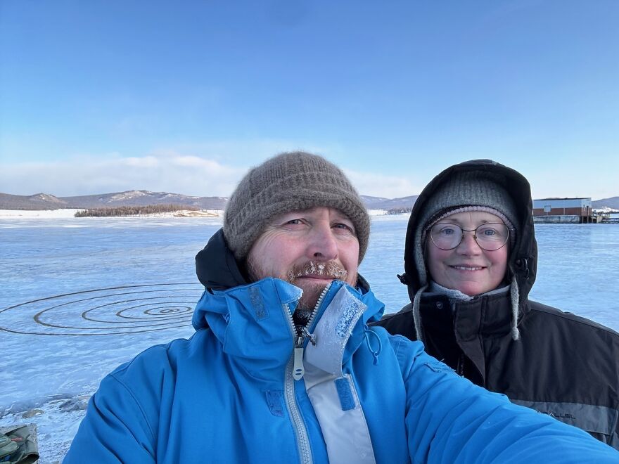 From The South Downs To The Frozen Steppes: Sussex Artists Embark On Mongolian Land Art Adventure At &ldquo;Javar&rdquo; The International Winter Art Residency In Khuvsgol Province.