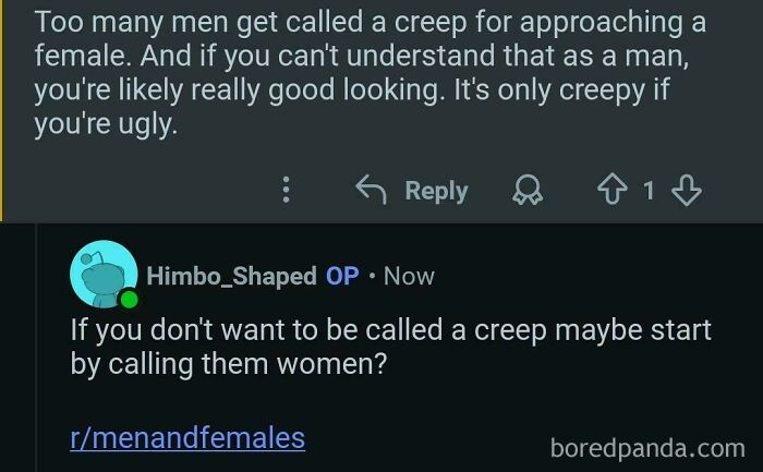 Screenshot of toxic men’s comments on approaching women, highlighting issues with men and women interactions and toxicity online.