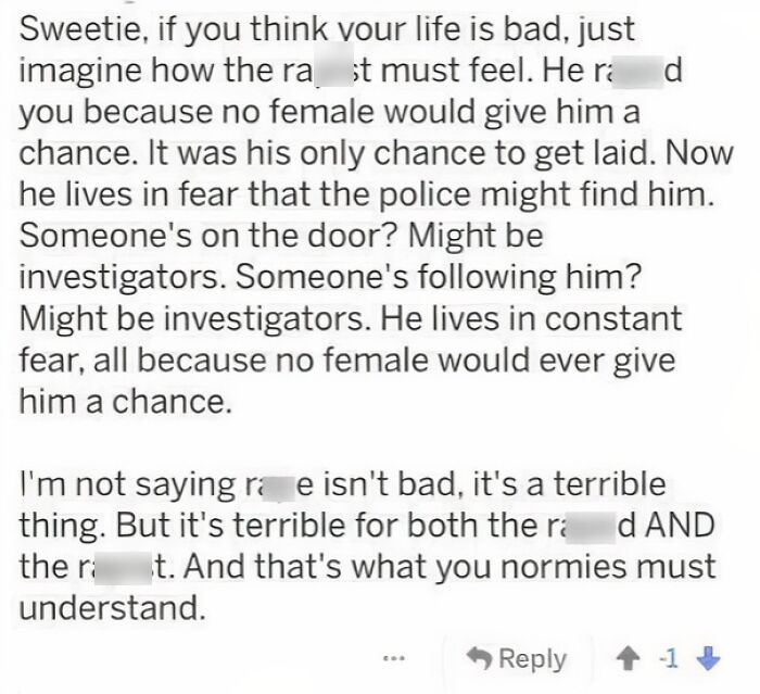 Text discussing toxic men and their harmful impact on women, highlighting fear and consequences of a*****e behavior.
