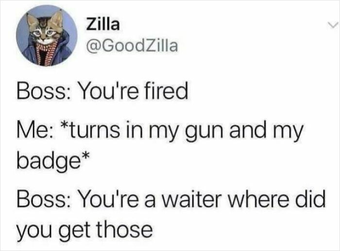 Funny social media post showing a surprising twist, part of seemingly innocent posts with a crazy second half.