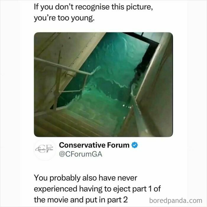 Staircase leading into water, referencing childhood nostalgia and experiences that instantly transport millennials back.