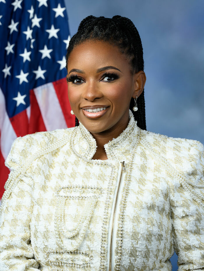 Politician Jasmine Crockett, 45